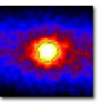 The sun seen through the earth in neutrino light
