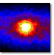 Il sole visto attraverso la terra in luce di neutrini